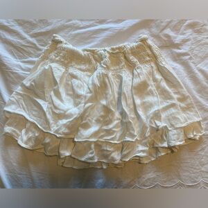 White Skort